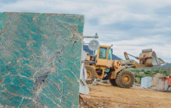 Amazonita Granite Stone Process