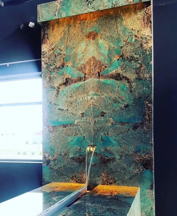 Amazonita Granite Stones